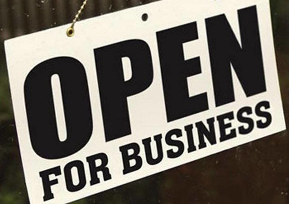 open for business sign InsideSources